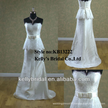 fashion separate taffeta style dicount wedding dress